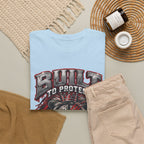 Built to Protect Her Peace Couples Graphic T-Shirt