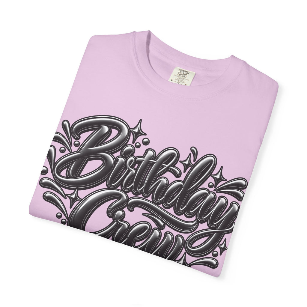 Birthday Crew Graphic T-Shirt