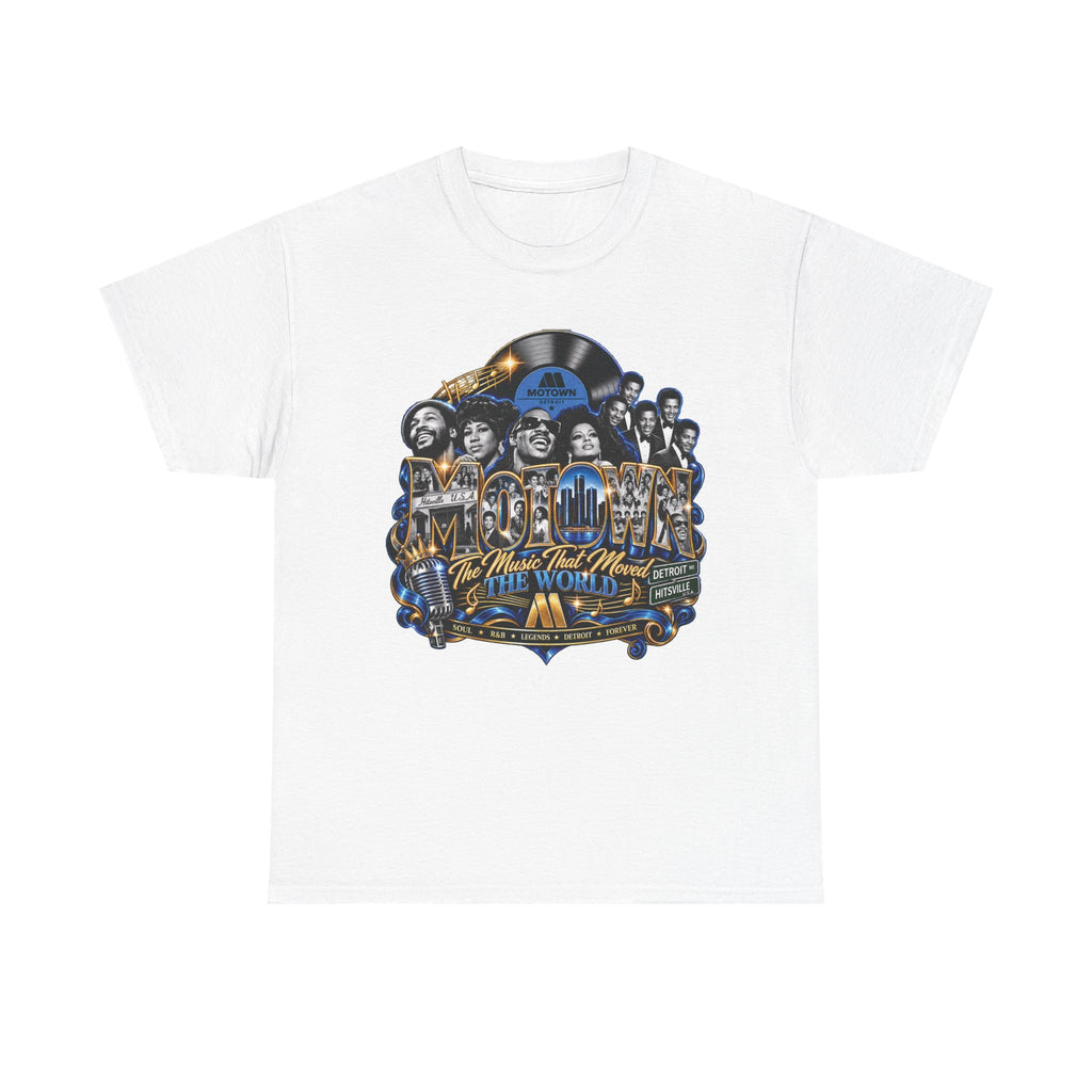 Motown Legends Tee | Detroit Graffiti Back