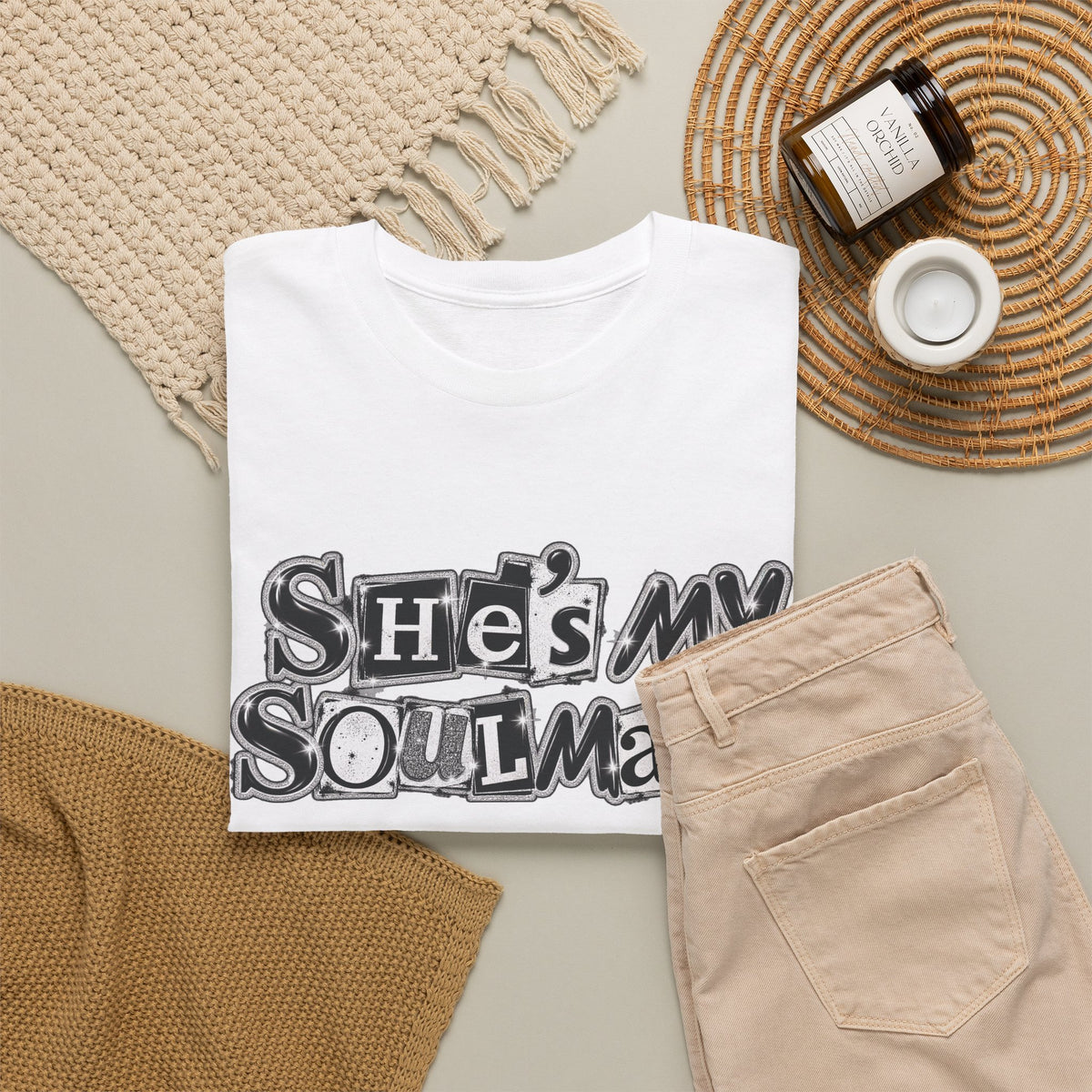 She's My Soulmate Couples T-Shirt