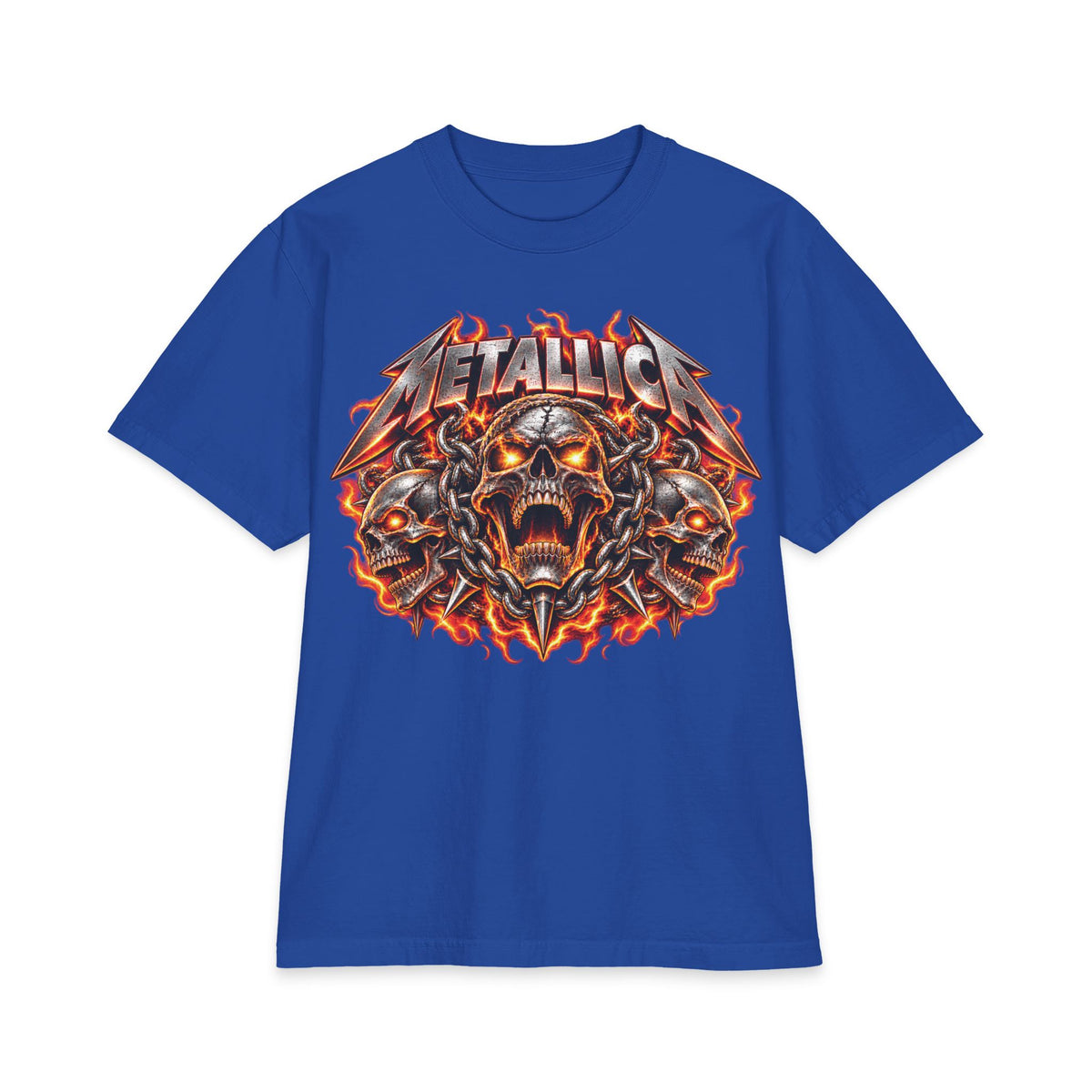 Metallica Skull and Snake T-Shirt | Rock Band Graphic Tee