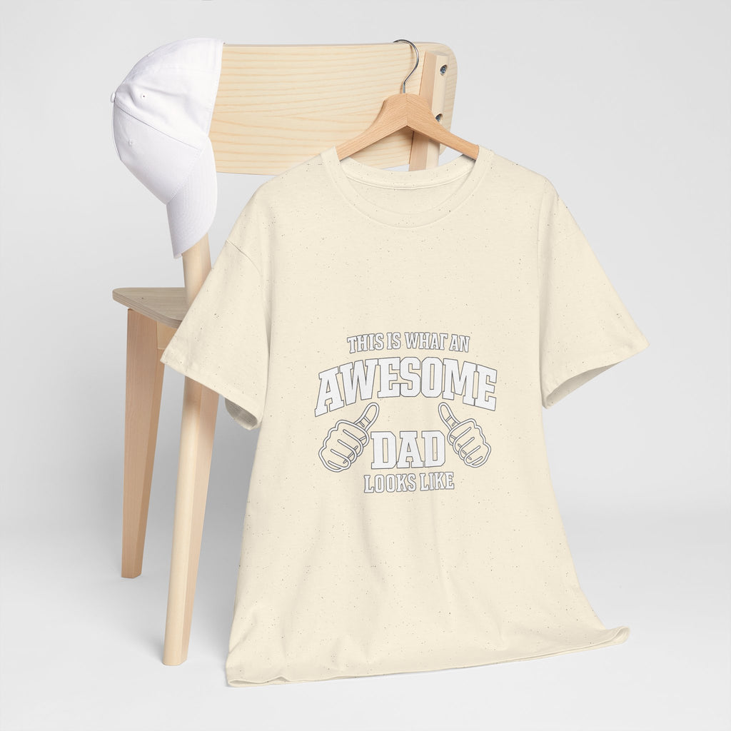 Awesome Dad T-Shirt | "This Is What An Awesome Dad Looks Like", Fathers Day Tee