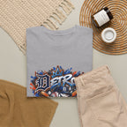 Detroit Batter Up T-Shirt | Baseball City Skyline Tee