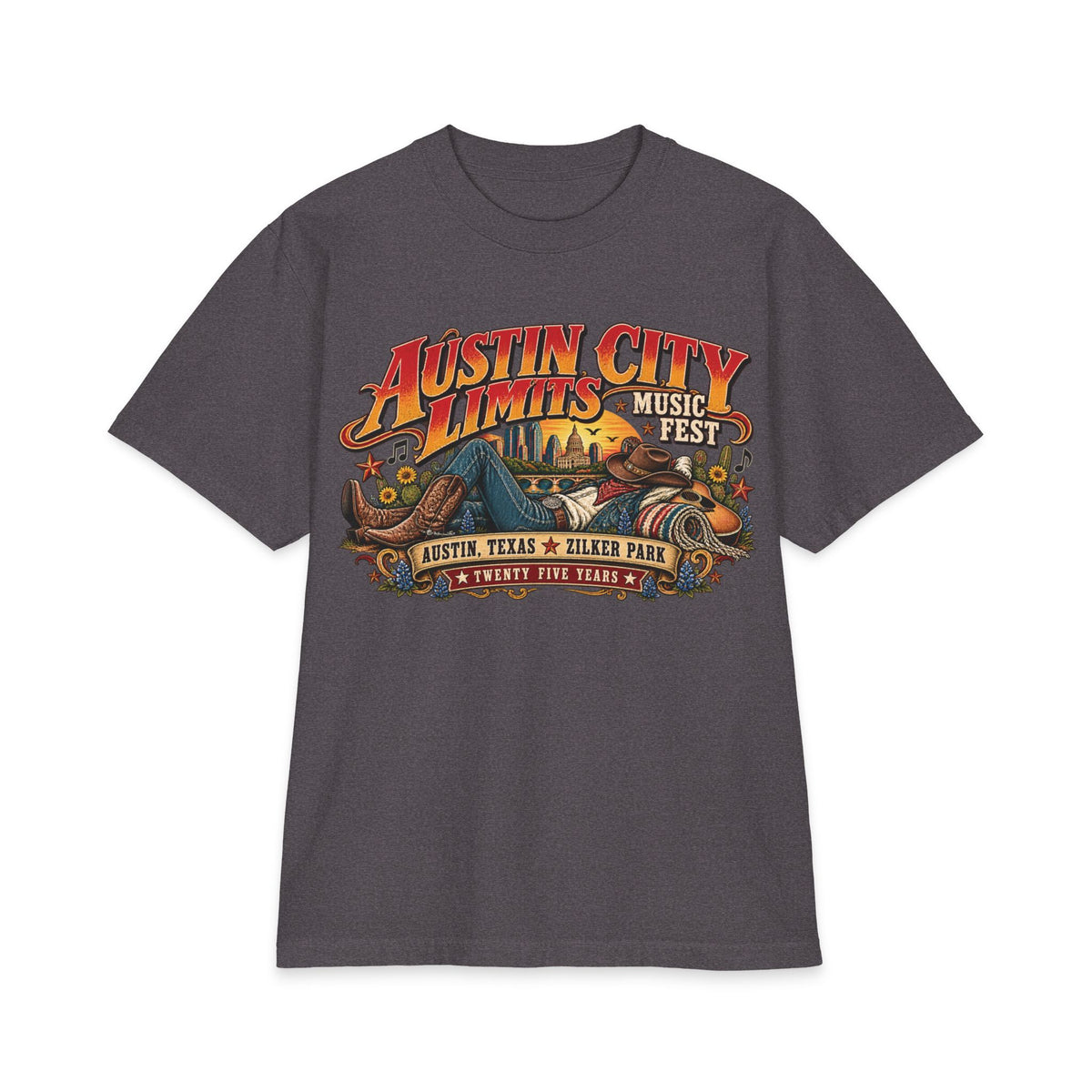 Austin City Limits Festival T-Shirt | Austin Texas Zilker Park Music Tee