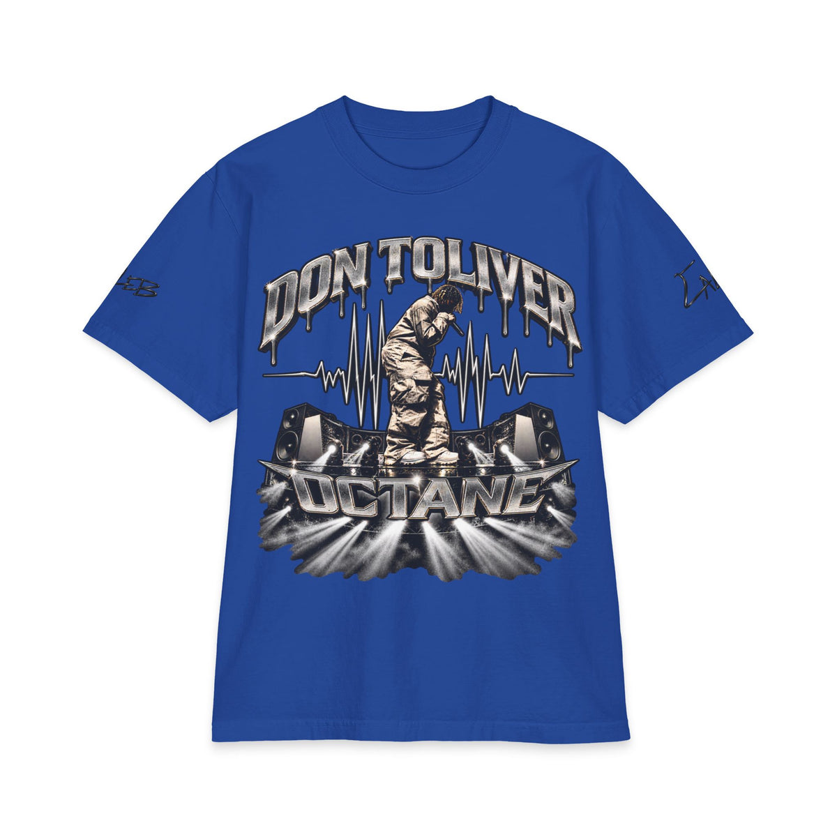 Don Toliver Octane Tour T-Shirt | Rapper Portrait, Sound System Graphics