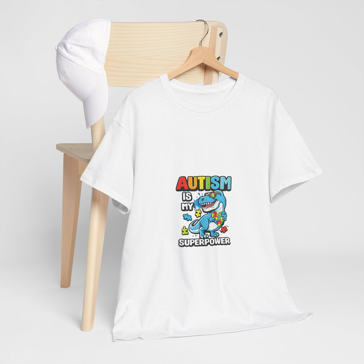Autism Is My Superpower T-Shirt | Cute Shark Graphic Tee