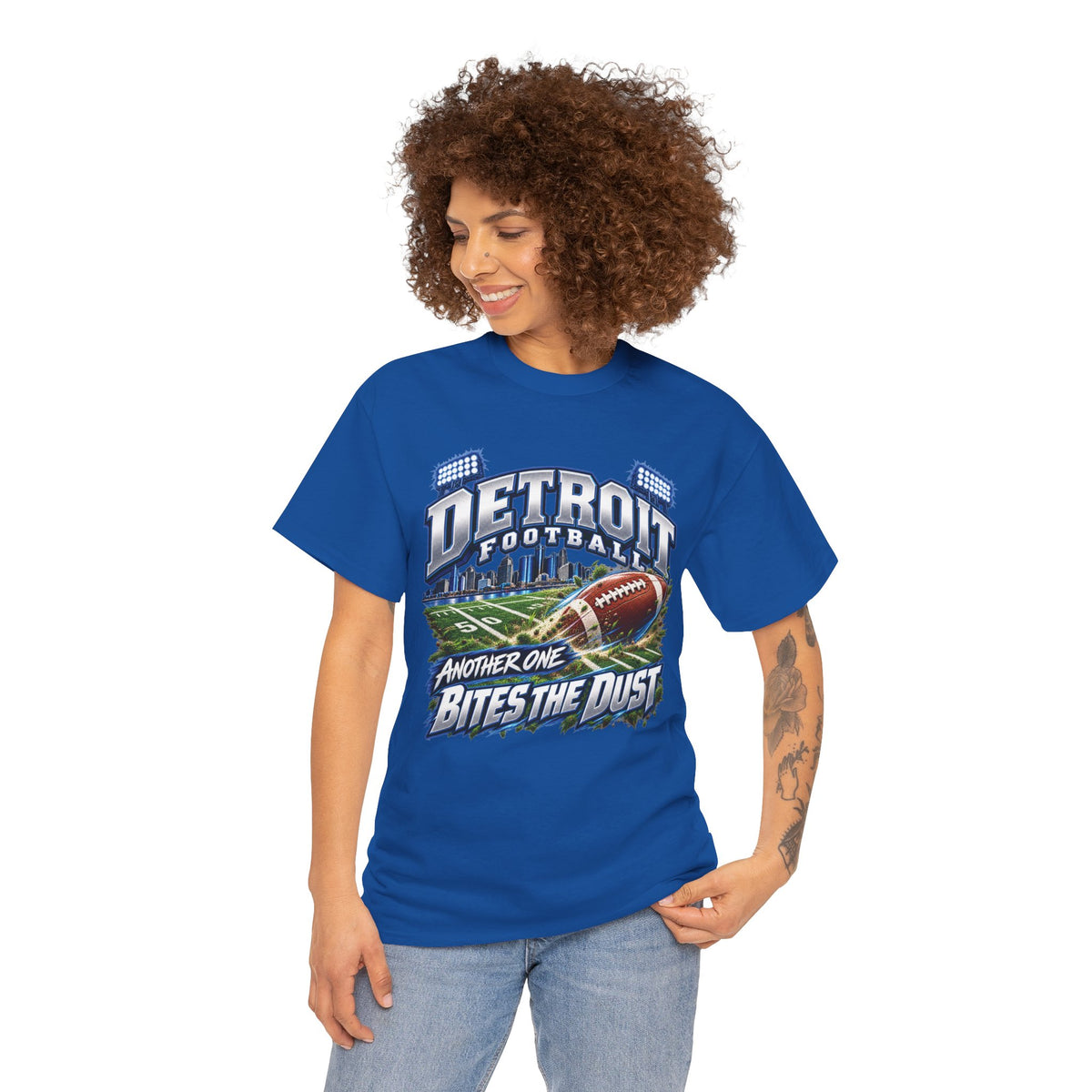 Detroit Football “Another One Bites the Dust” T-Shirt
