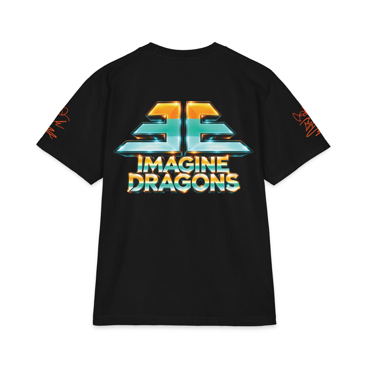 Imagine Dragon Logo T-Shirt | Band Photo Graphic Tee