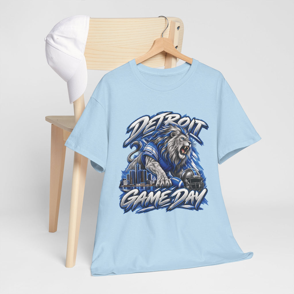 Detroit Game Day Lions Football T-Shirt
