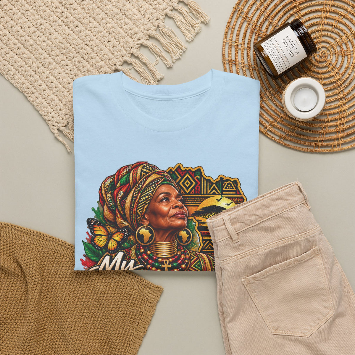 My Ancestors Crawled So I Could Stride T-Shirt | Afrocentric Heritage Pride Tee