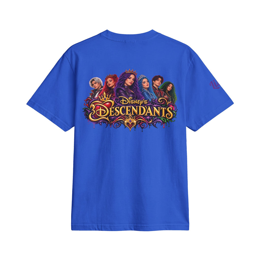Descendants and Zombies Worlds Collide cographic T-Shirt | Descendants 3 Zombies logo tee