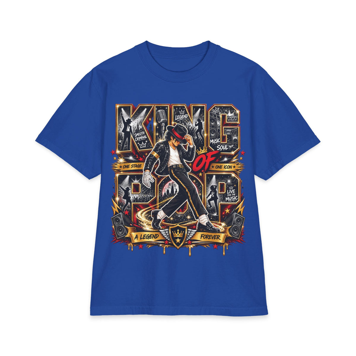 King of Pop T-Shirt | Michael Jackson Tribute Graphic Tee