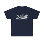 Detroit Script Tee | 313 Drip Skyline T-Shirt