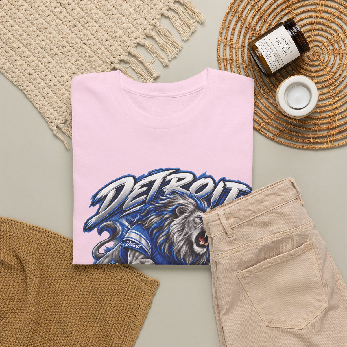 Detroit Game Day Lions Football T-Shirt