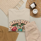 Balls Deep in Christmas Spirit Graphic Tee