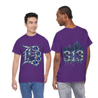 Detroit Brass Knuckles graphic tee | 313 Skyline Drip T-Shirt