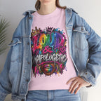 Loud & Unapologetic T-Shirt | Colorful Graffiti Typography, Bold Street Art Tee