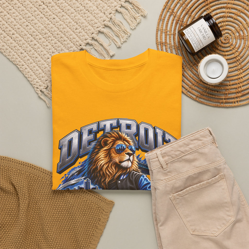 Detroit Lions Football Graphic T-Shirt