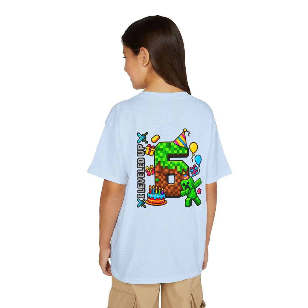 Bruh It’s My Birthday Youth T-Shirt – Pixel Gaming Birthday Shirt