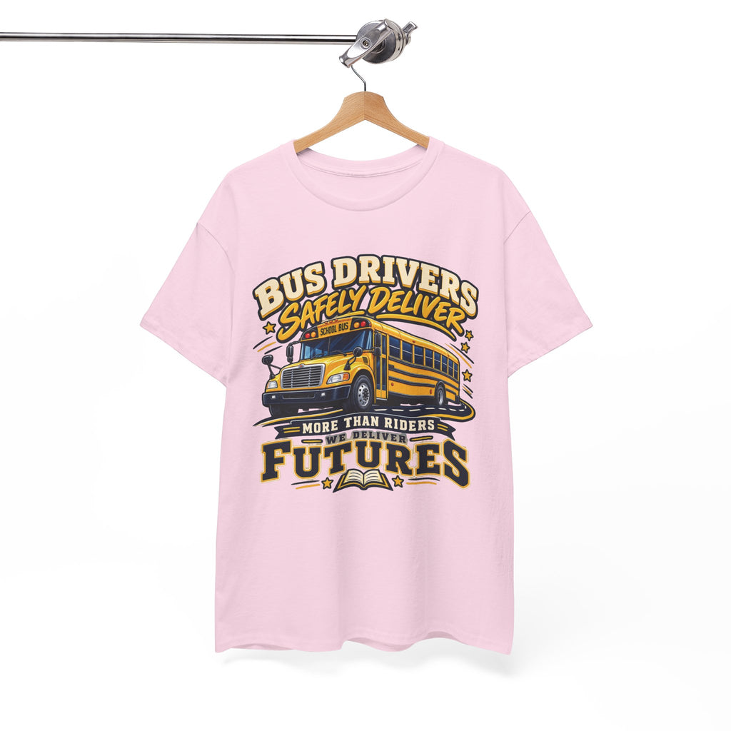 Bus Drivers Safely Deliver Futures Graphic T-Shirt