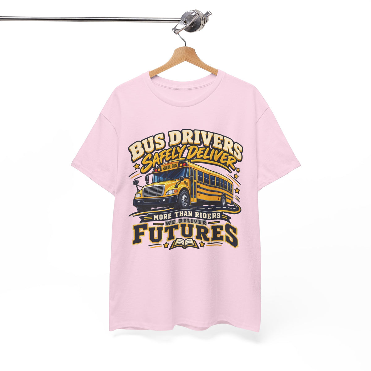 Bus Drivers Safely Deliver Futures Graphic T-Shirt