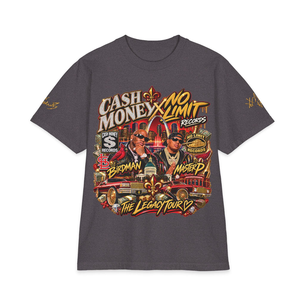 Cash Money No Limit Tour T-Shirt | Vintage Hip Hop Concert Tee