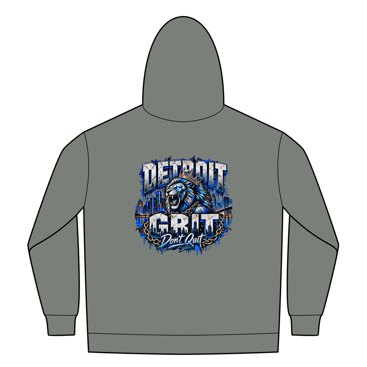Heavyweight Sherpa-Lined Hooded Fleece Jacket
