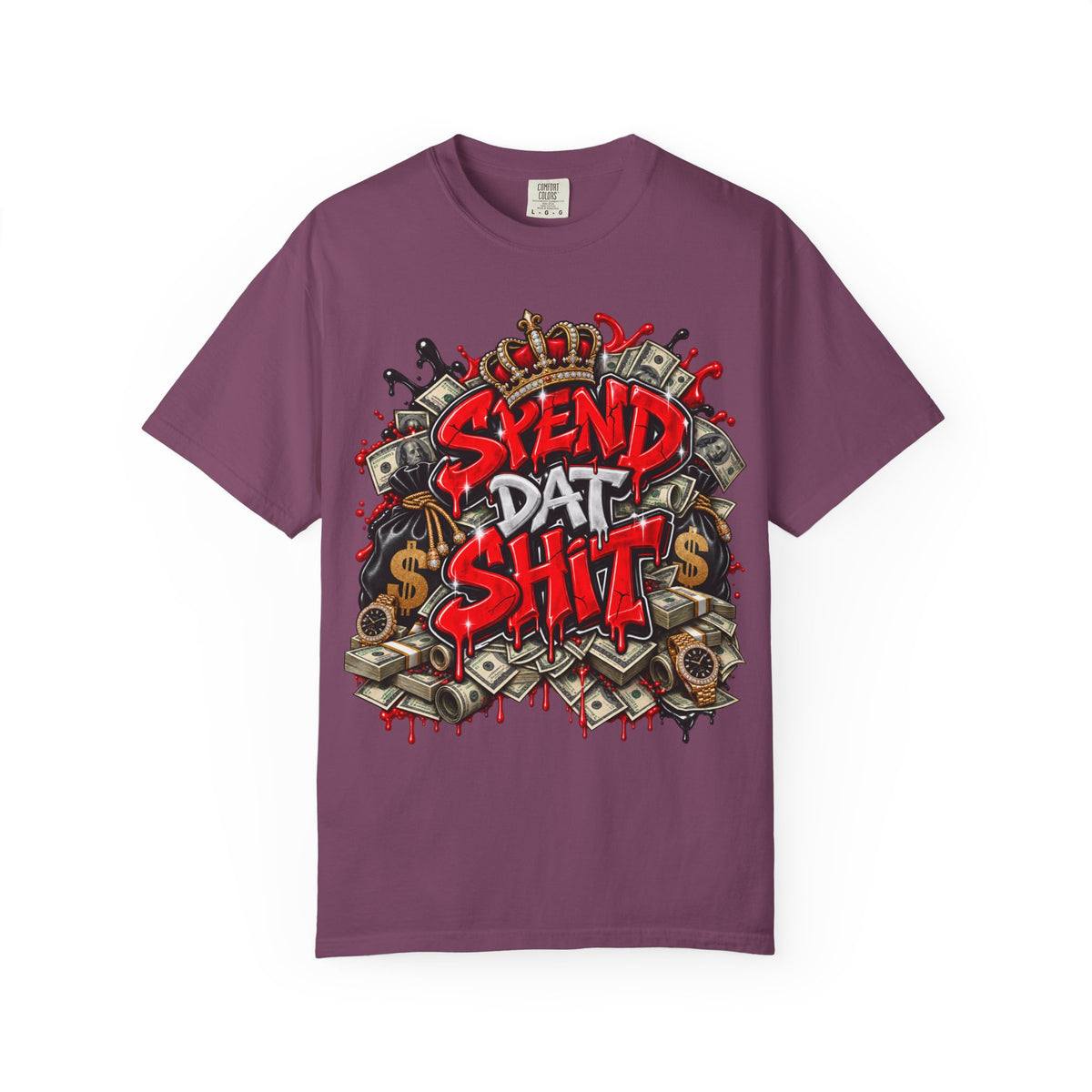 Spend Dat Shit T-shirt | Graffiti Money Street Art Tee