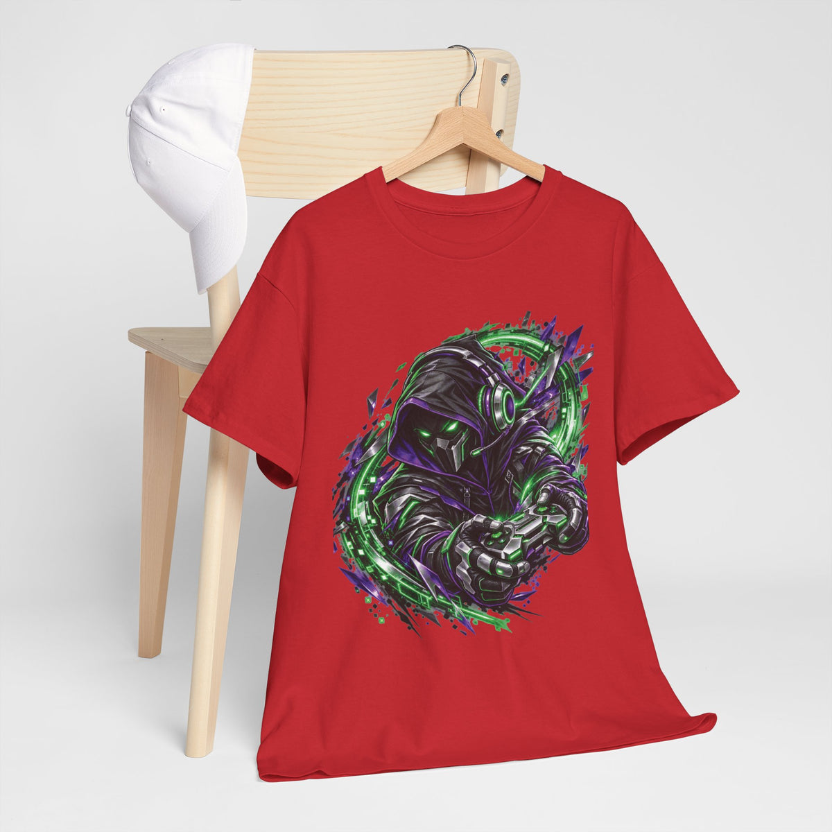 Dark Fantasy Samurai Warrior Video Game T-Shirt