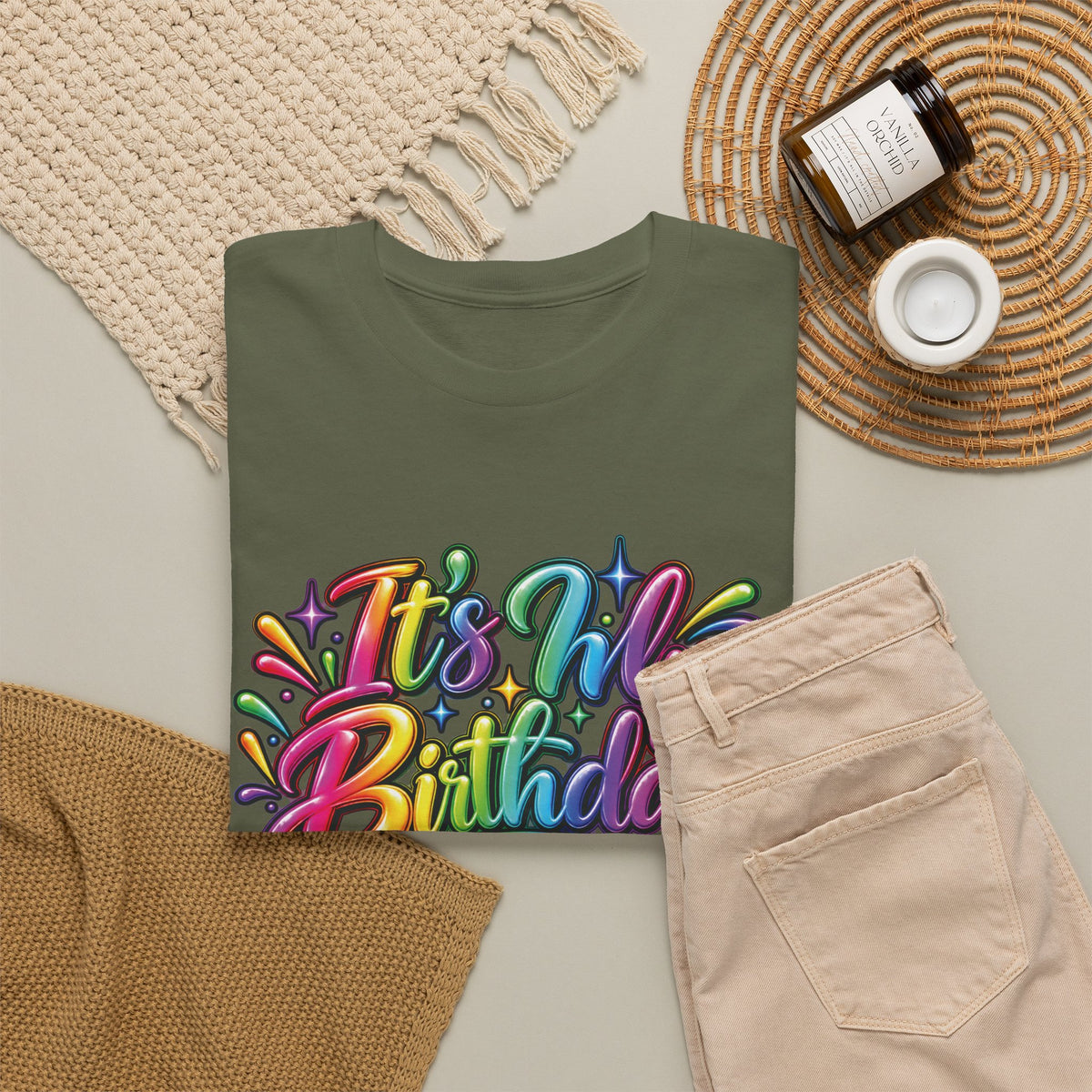 It’s My Birthday Colorful Celebration T-Shirt