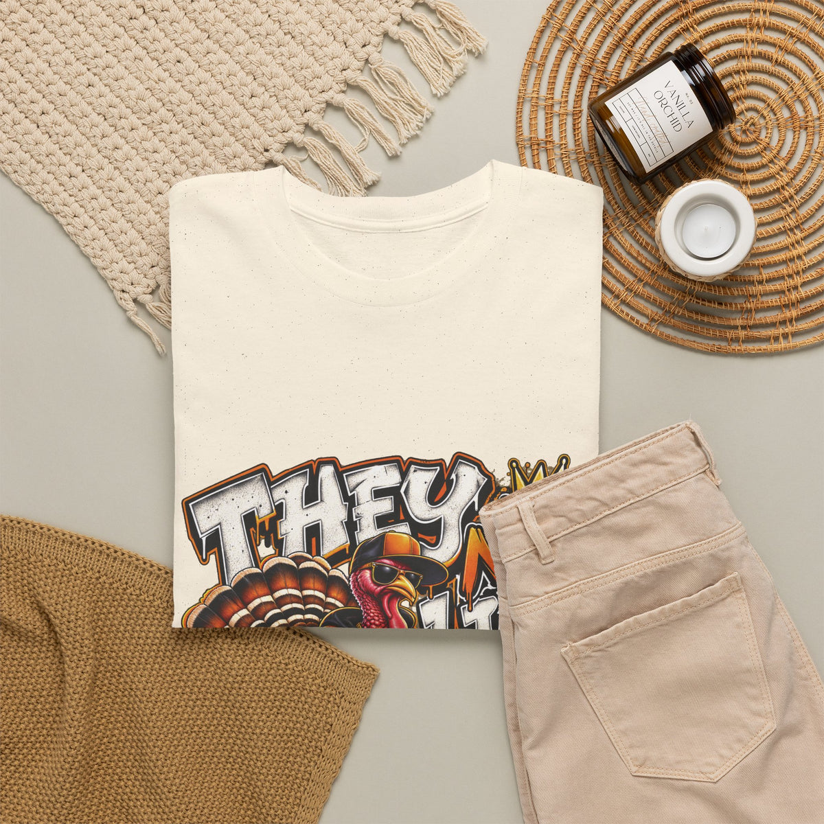 They Not Like Us Turkey Tee | Streetwear Thanksgiving Graphic Shirt