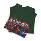Addicted to Gaming Graphic T-Shirt