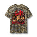 Korn Untouchables Camo Tee | Band Graphic Shirt