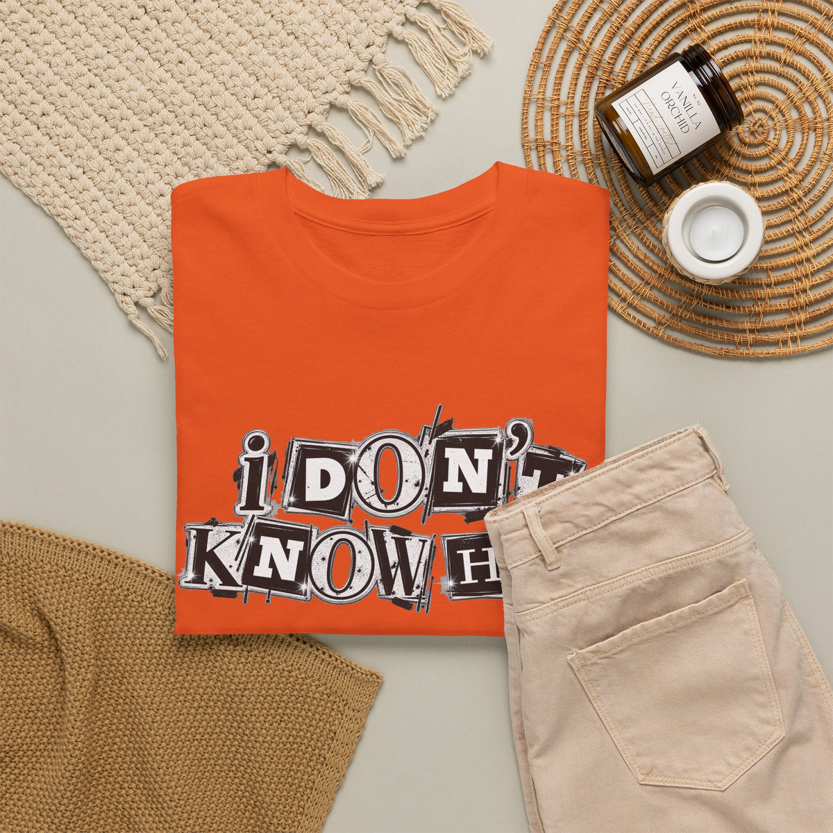 I Don’t Know Him Couples Statement T-Shirt
