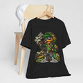 Weed Duck Smoking Graphic T-Shirt | Urban Streetwear Cannabis Art