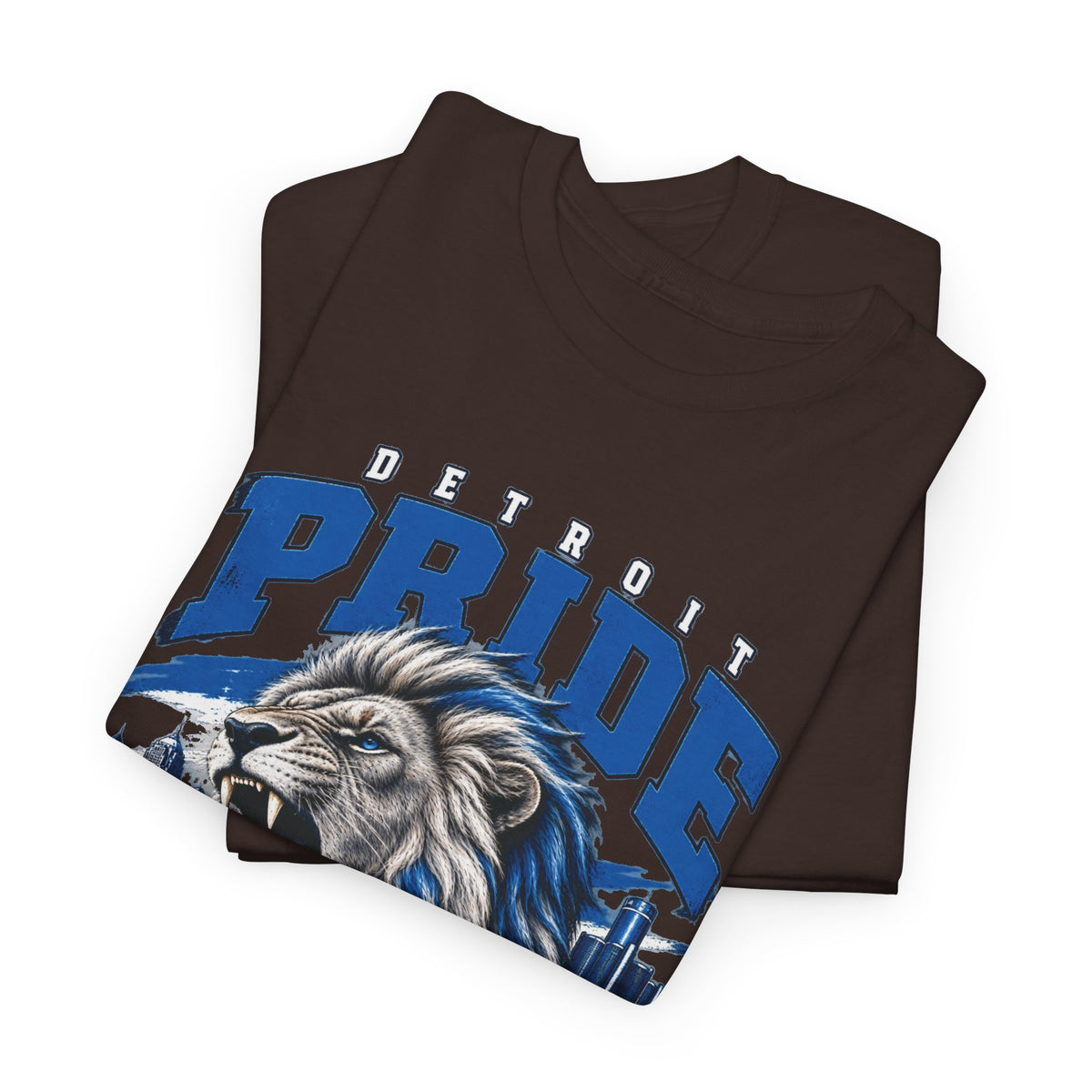 Detroit Pride Comes Before the Fall Lion Graphic T-Shirt