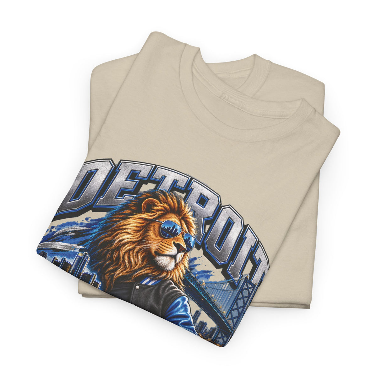 Detroit Lions Football Graphic T-Shirt