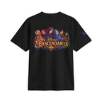 Descendants and Zombies Worlds Collide cographic T-Shirt | Descendants 3 Zombies logo tee