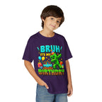 Bruh It’s My Birthday Youth T-Shirt – Pixel Gaming Birthday Shirt