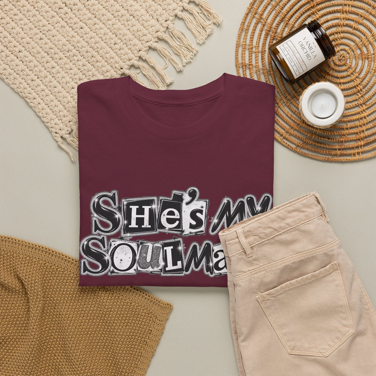 She's My Soulmate Couples T-Shirt