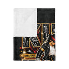 King of Pop Michael Jackson Dance Velvet Blanket | Music Legend Throw