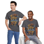 Stay Solid graphic tee | Urban street art typography, gold chain hands