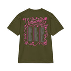 Olivia Rodrigo portrait T-Shirt | tour dates backprint