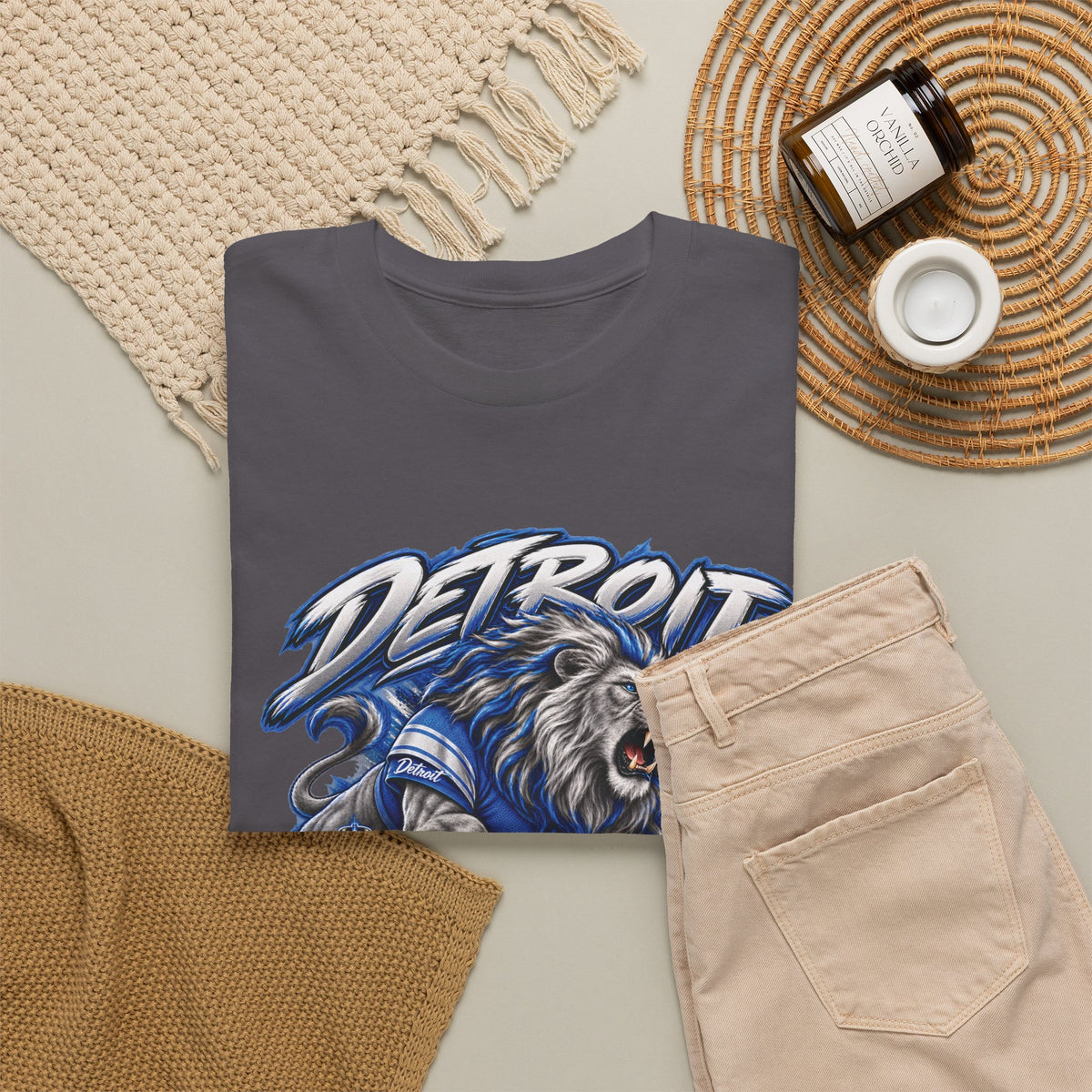 Detroit Game Day Lions Football T-Shirt