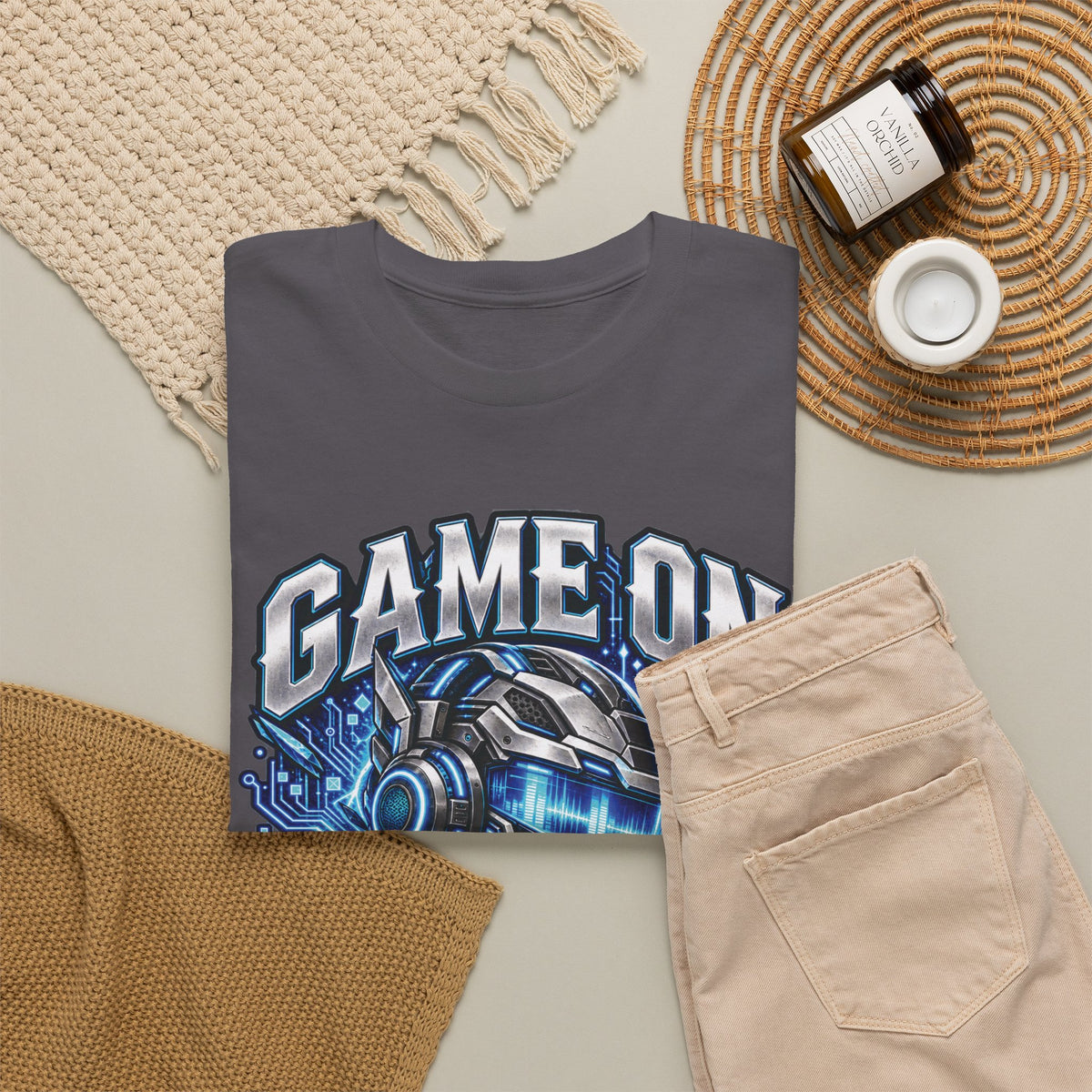 Game On Level Up Gamer Graphic T-Shirt
