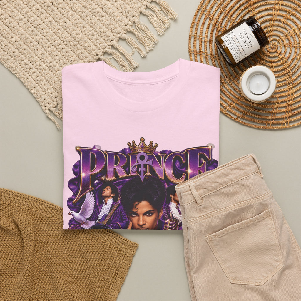 Purple Crown PrincePortrait Tee | Vintage Music Artist Graphic T-Shirt