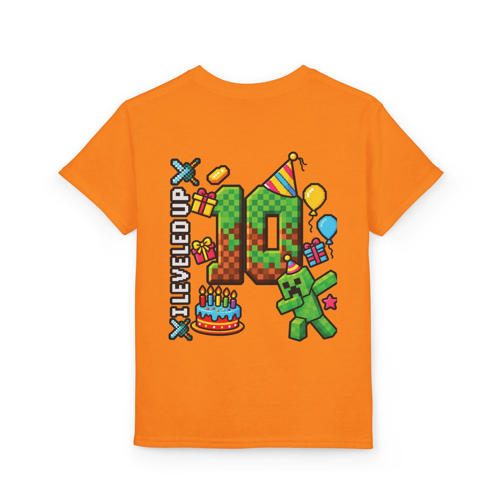 Minecraft-Inspired “Bruh, It’s My Birthday” Youth T-Shirt