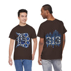 Detroit Brass Knuckles graphic tee | 313 Skyline Drip T-Shirt