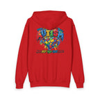 Autism Puzzle Heart Youth Hoodie | Awareness Puzzle Piece Zip Jacket