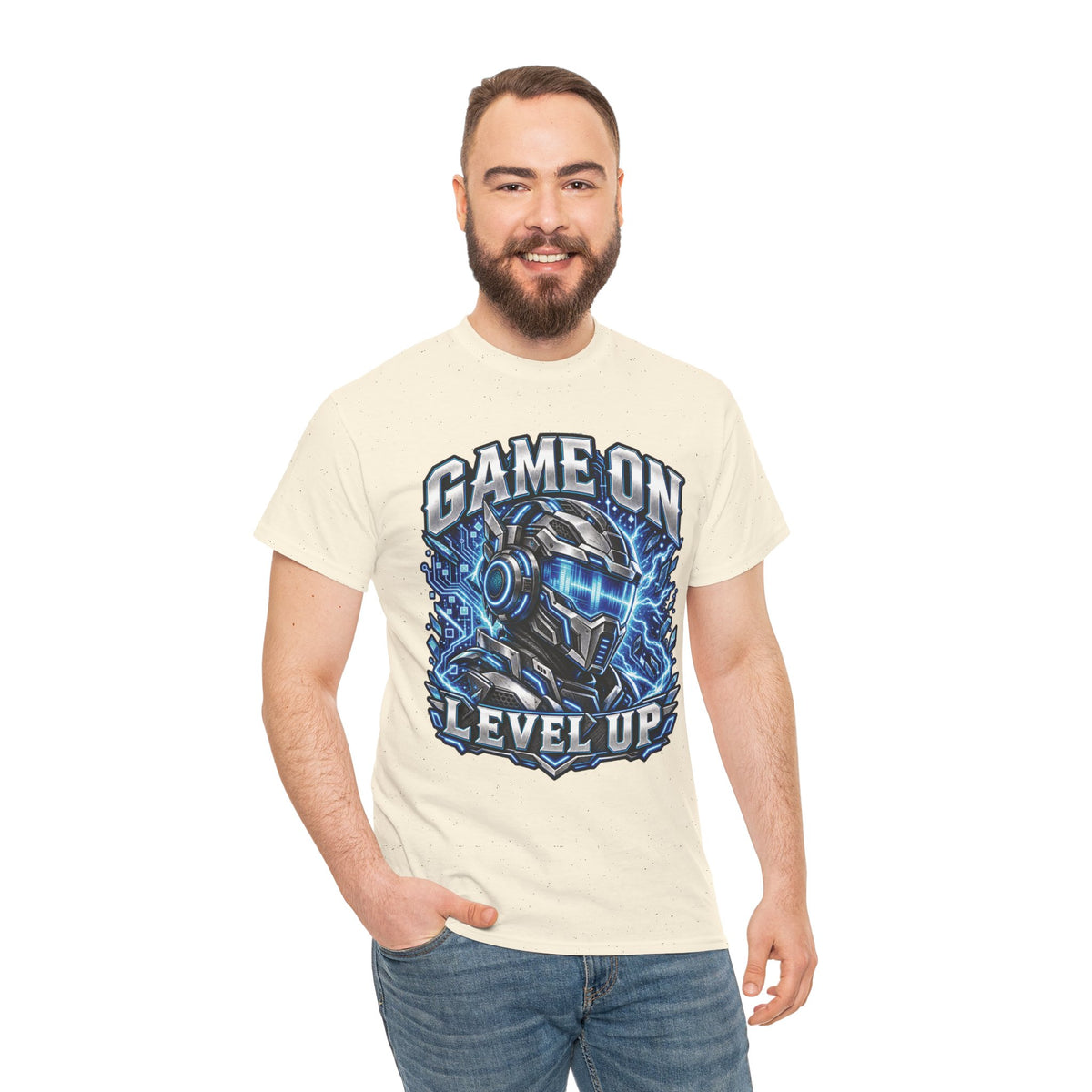 Game On Level Up Gamer Graphic T-Shirt
